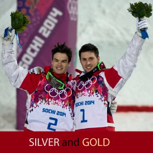 GOLD and SILVER for Alex Bilodeau and Mikael Kingsbury – Sochi 2014 Olympics