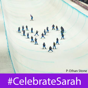 Women’s Ski Halfpipe Olympic Debut – #CelebrateSarah