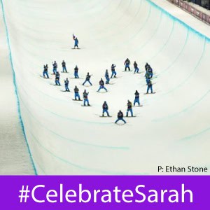 Women’s Ski Halfpipe Olympic Debut – #CelebrateSarah